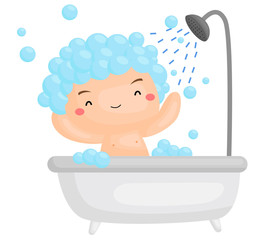 Naklejka premium Bath tub