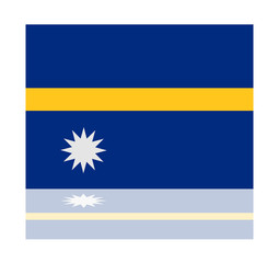 reflection flag nauru
