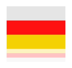 reflection flag south ossetia