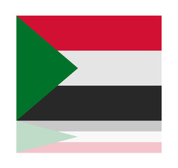reflection flag sudan