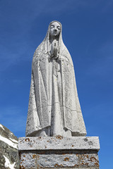 Marienstatue auf der Gotthardpasshöhe, Schweiz