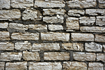 Old brick wall. Picture can be used as a background