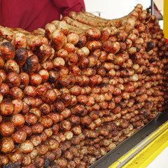 Saucisses grillées