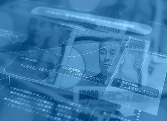 Fototapeta premium お金の運用
