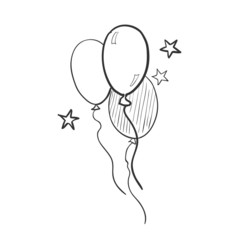 Doodle air balloons