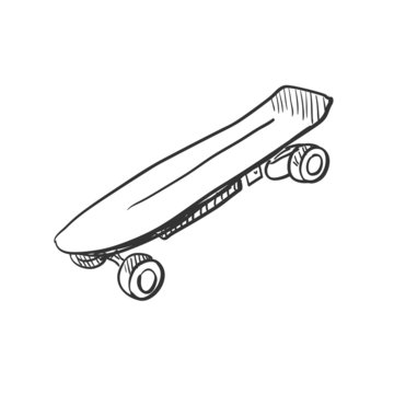 Doodle skateboard