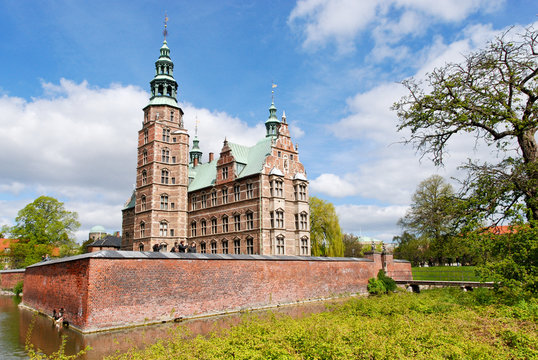 Rosenborg Castle In Copenhagen