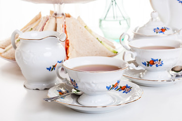 Fototapeta premium Afternoon tea set