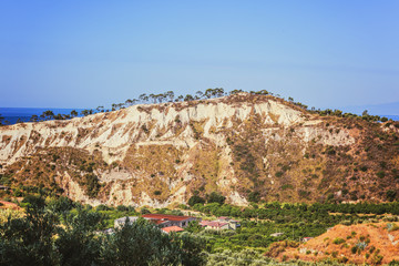 Fototapeta na wymiar Landscape of Calabria