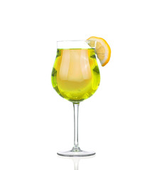  cocktail isolated on white background