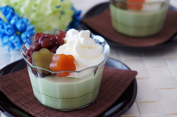 Matcha Green Tea Mousse