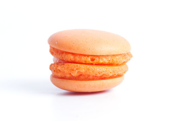 Fototapeta na wymiar Orange Macaron