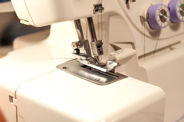 Overlock closeup