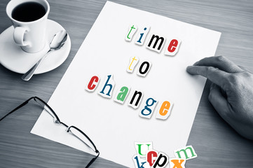 concept bureau - time to change