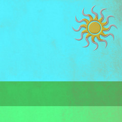 Field in summer