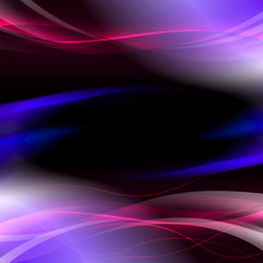 elegant background with red and pink waves