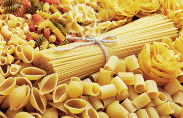 Mix of pasta