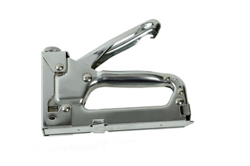  Staple gun - isolated on a white background.
