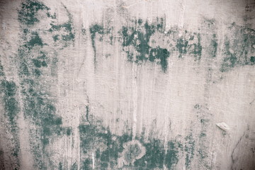 Old concrete wall in construction