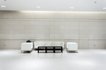 hotel lobby and furniture