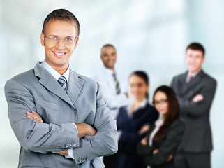Fototapeta premium Manager, Businessman, Business.