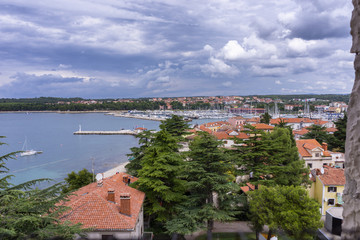 Fototapeta na wymiar Umag is a coastal city in Istria.