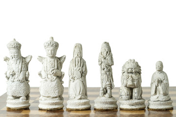 Indonesian Terracotta Chessmen
