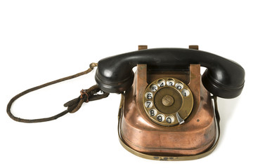 Old Metallic Phone