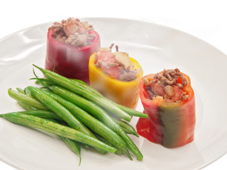 minced meat with vegetables