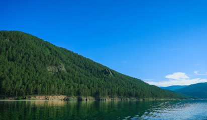 Obraz na płótnie Canvas Baikal lake coastline