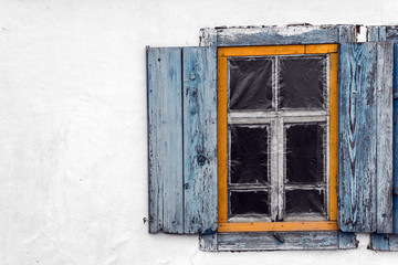 rustic window