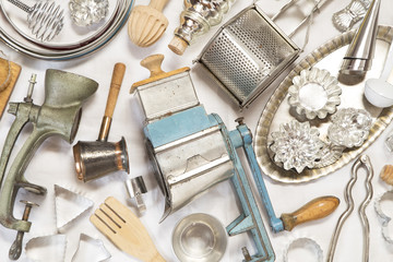 Vintage kitchen utensils
