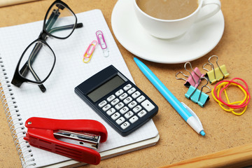 Coffee and office supplies