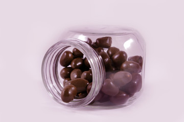 Chocolate covered peanuts