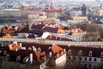 Fototapeta na wymiar Morning Prague
