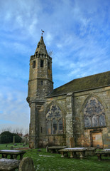 Fototapeta na wymiar Very old church in Scotland, UK