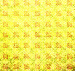grunge flower pattern abstract background