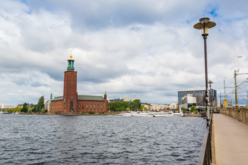 City Hall castle in Stockholm, Sweden