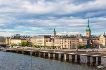 Fototapeta premium Gamla Stan, the old part of Stockholm, Sweden