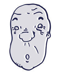 man face