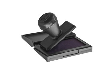 Stamp with a pillow from foam rubber