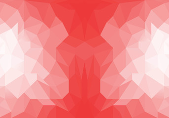 Power red Abstrack geometrix background pattern.