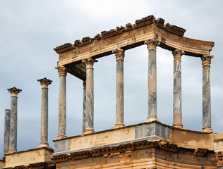 Closeup of Old Roman Theatre