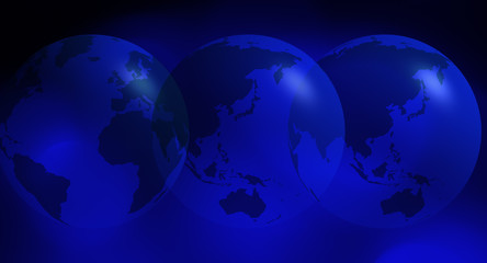 International business concept background