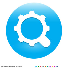 Multicolored App Button