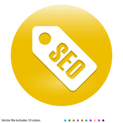 Multicolored App Button