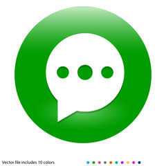 Multicolored App Button