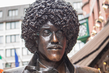 Phil Lynott Statue Dublin Ireland