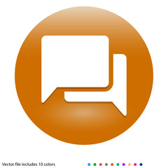 Fototapeta premium Multicolored App Button