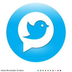 Multicolored App Button